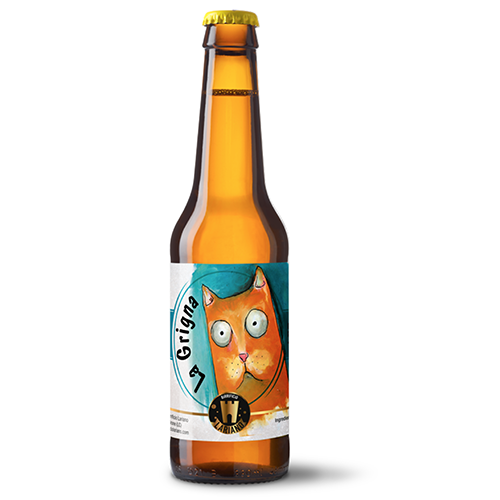 Bouteille de bière la Grigna