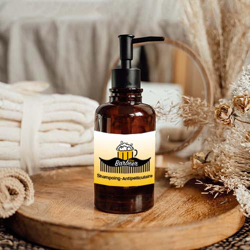 bouteille de shampoing antipéliculaire